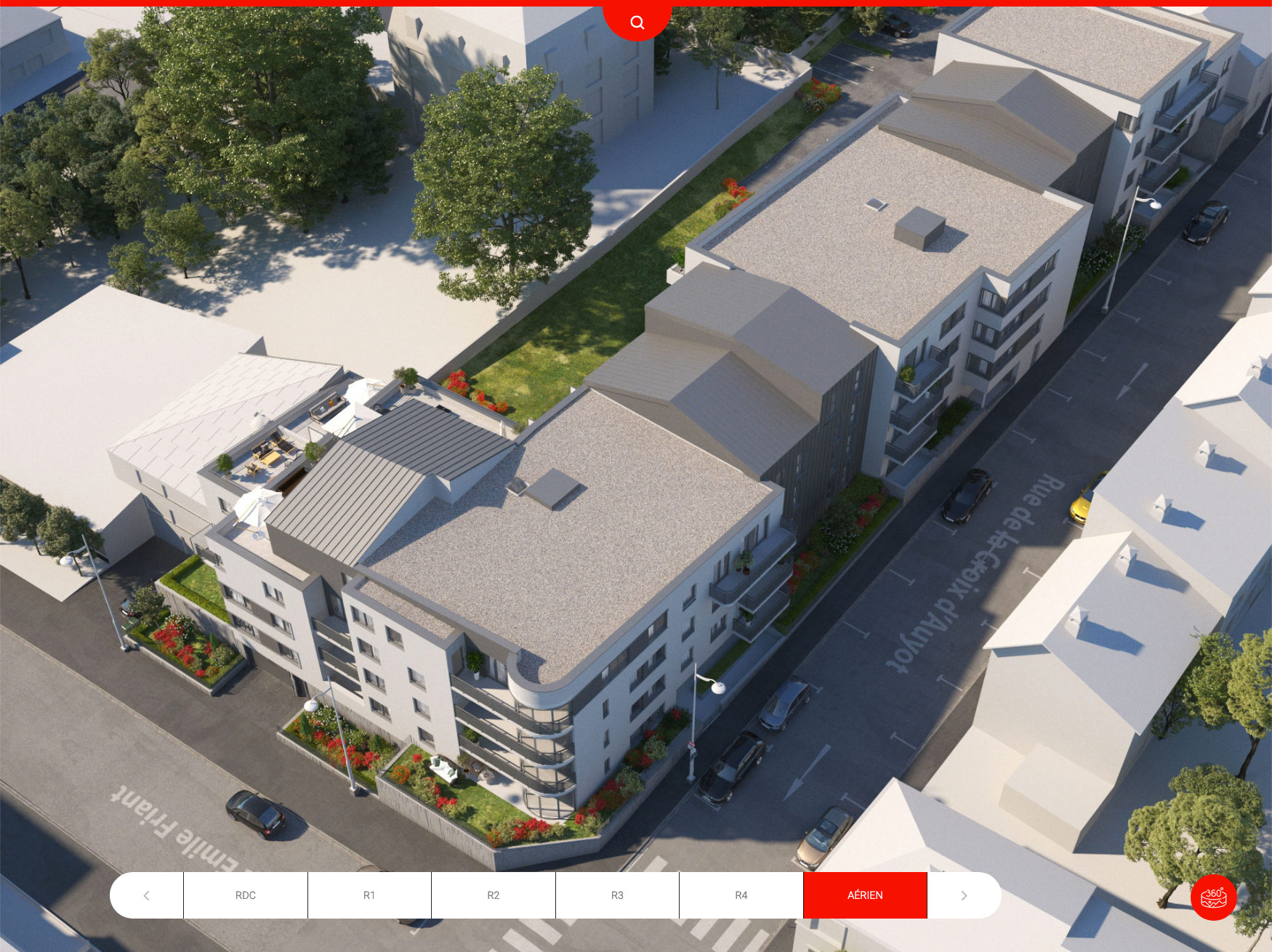 Eiffage Immobilier - Espace Immobilier Les Terrasses d'Émile - Nancy - Maquette 360°
